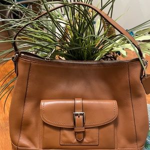 Really nice smooth leather Coach handbag